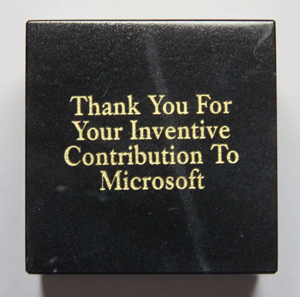 Microsoft Patent Cube
