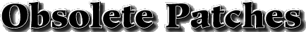Outdated CircleMUD 3.0 Patches